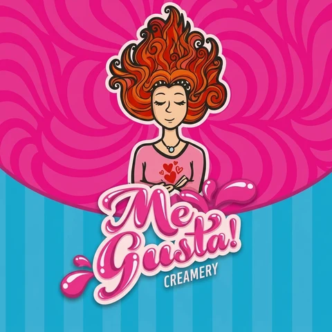 Logo Me Gusta Creamery